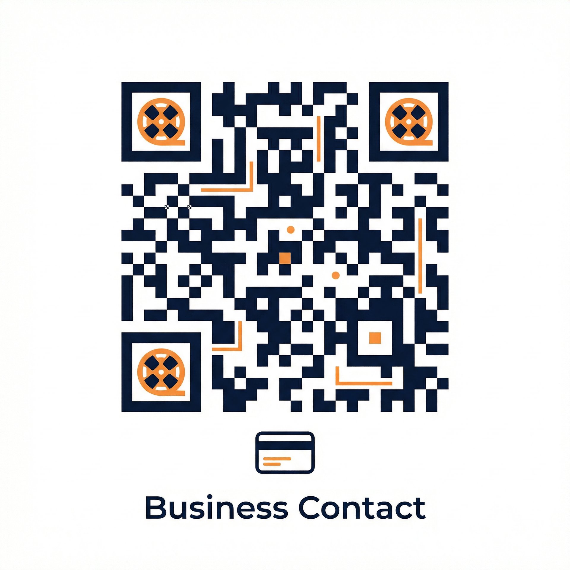 网红美女商务合作二维码